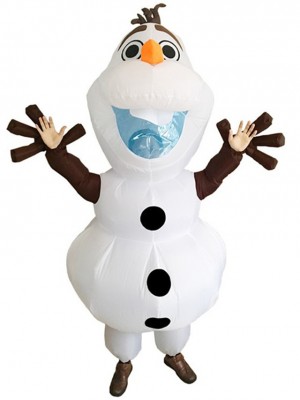 Muñeco de nieve Olaf Traje inflable