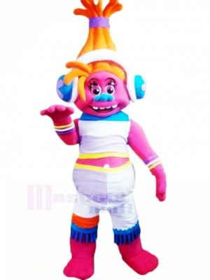 Trolls DJ Suki Disfraz de mascota	