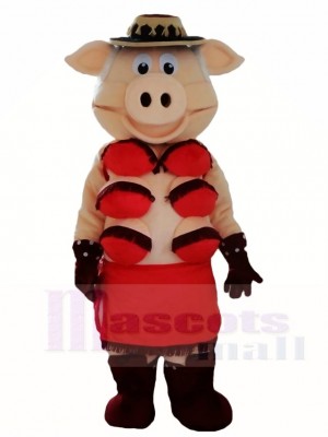 Marionetas Striptease Strip Pig Swinish Disfraz de mascota