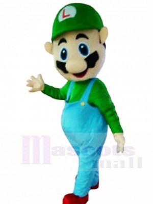 Luigi de Super Mario Brothers Disfraz de mascota