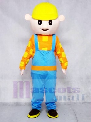 Bob el constructor Yellow Hat Construction Boy Disfraz de mascota