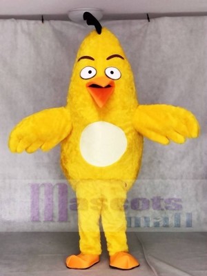 Mandril de pájaro amarillo lindo Disfraz de mascota