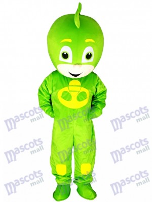 PJ Masks Greg Gekko chico en traje verde Disfraz de mascota