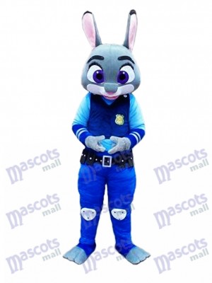 Zootopia Judy Hopps Conejo de la policía Disfraz de mascota