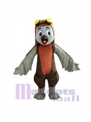 Pájaro disfraz de mascota
