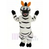 Orejas De Naranja Madagascar Zebra Marty Disfraz de mascota