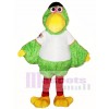 Loro verde Disfraz de mascota