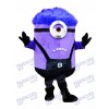 Loco de mí Púrpura Esbirros Disfraz de mascota Dibujos animados