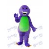 Barney púrpura Disfraz de mascota