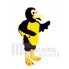 Pájaro cuco amarillo y negro Disfraz de mascota