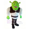 Shrek divertido Disfraz de mascota
