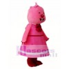 Loopy Pink Beaver de Pororo the Little Penguin Disfraz de mascota