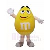 Caramelos de chocolate Yellow Peanut M & M's Disfraz de mascota