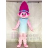 Pink Shy Trolls Chica Poppy Disfraz de mascota