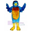 Gracioso pájaro azul Disfraz de mascota