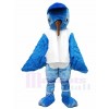 Pájaro azul Disfraz de mascota