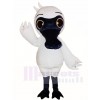 Pájaro Blanco Cara Negra Disfraz de mascota