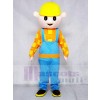 Bob el constructor Yellow Hat Construction Boy Disfraz de mascota