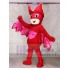 PJ Masks Amaya Owlette Auburn Eyes Red Cartoon Disfraz de mascota