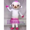 Vestido rosa Sheep Lambie de Dr Doc Mcstuffins Disfraz de mascota