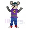 Chuck E. Cheese Ratón disfraz de mascota