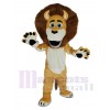 León disfraz de mascota