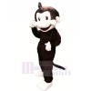 Mono negro divertido Disfraz de mascota