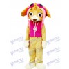 Patrulla de la pata Skye Perro rosa Disfraz de mascota Personaje animado Paw Patrol 