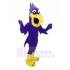 Pájaro morado Disfraz de mascota
