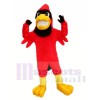 Cardenal rojo fuerte Disfraz de mascota