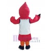Cardenal Pájaro disfraz de mascota