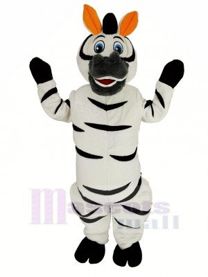 Orejas De Naranja Madagascar Zebra Marty Disfraz de mascota