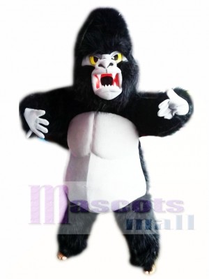 Gorila negro Disfraz de mascota