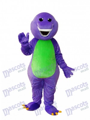 Barney púrpura Disfraz de mascota