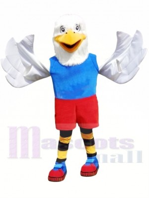 Excelente águila universitaria Disfraz de mascota