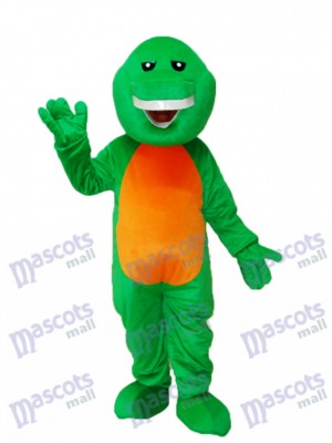 Dinosaurio Barney Verde Adulto Disfraz de mascota animal