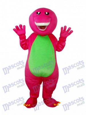 Barney Dinosaur Mascot Adult Costume