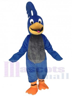Correcaminos azul con Grey Belly Disfraz de mascota