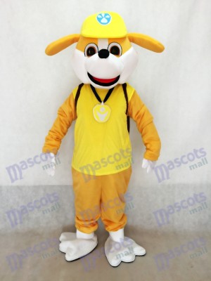 Patrulla de la pata Rubble Buldog Disfraz de mascota Paw Patrol 