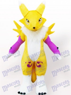 Monstruo digital amarillo Digimon Frontier Disfraz de mascota