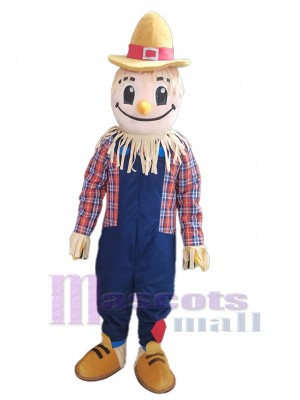Granjero espantapájaros Hombre Disfraz de mascota Gente