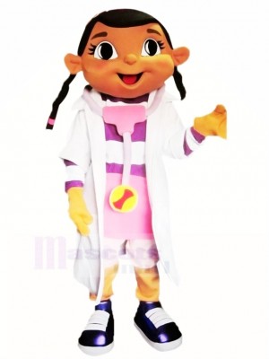 Doc Mcstuffins con ojos grandes Disfraz de mascota