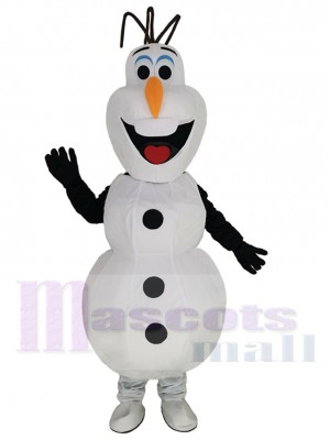 Muñeco de nieve disfraz de mascota