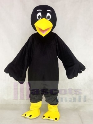 Cuervo pájaro negro Disfraz de mascota