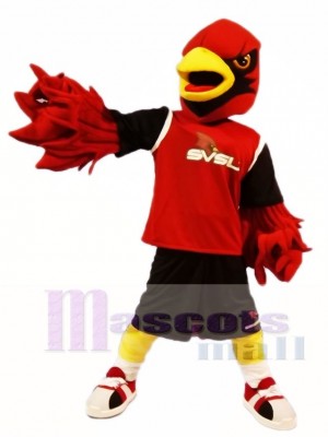Cardenal rojo Disfraz de mascota