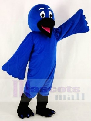 Cuervo pájaro azul Disfraz de mascota