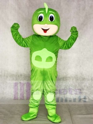 PJ Masks Greg Gekko Rubio Cabello Chico Verde Disfraz de mascota