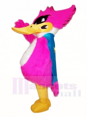 Zorzal rosado Disfraz de mascota