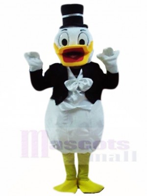 Boda pato Donald en esmoquin Disfraz de mascota