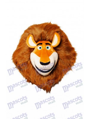 León de Madagascar Disfraz de mascota CABEZA SOLAMENTE